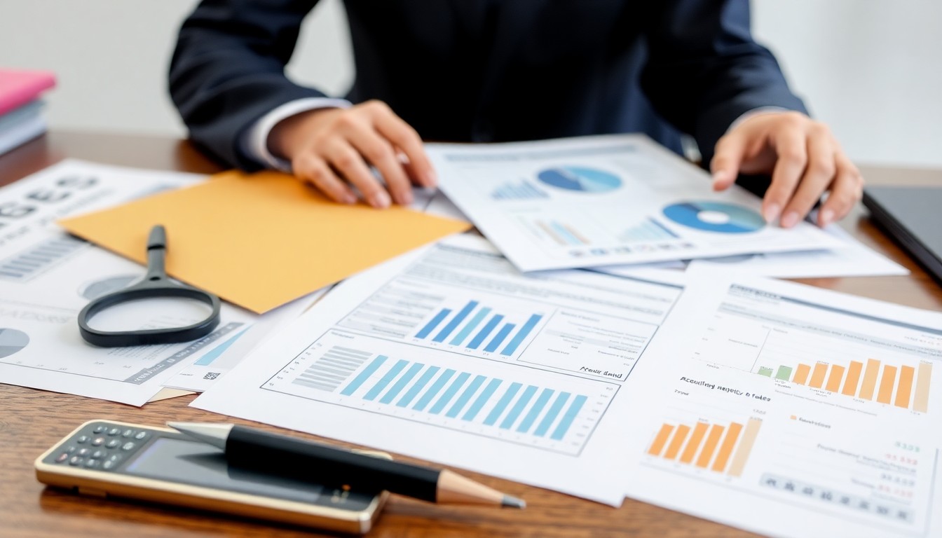 Muhasebe hizmetleri belgeleri ve mali raporlar